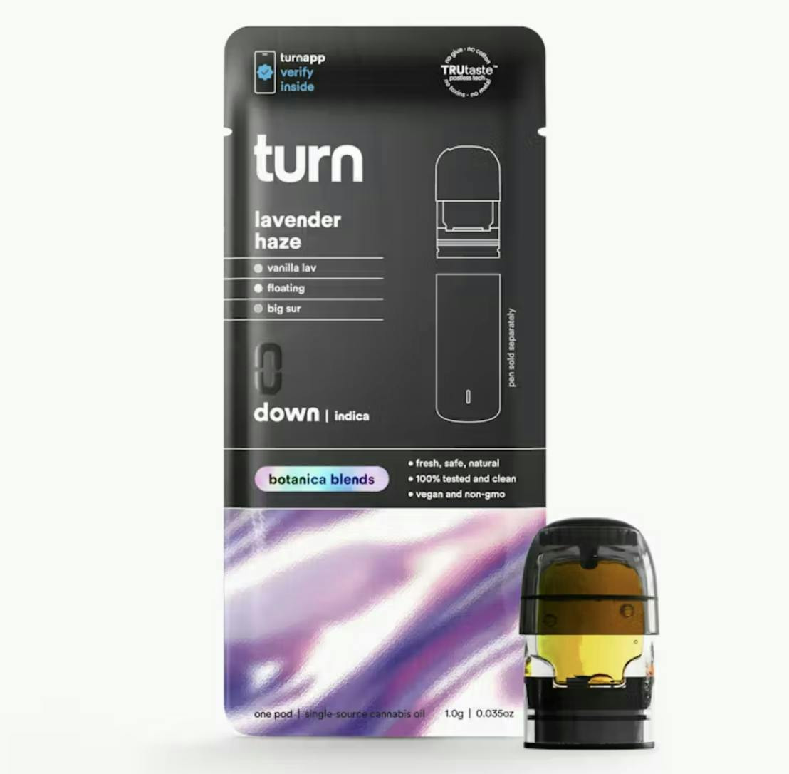 turn - Lavender Haze | Botanica Blends | Indica - 1