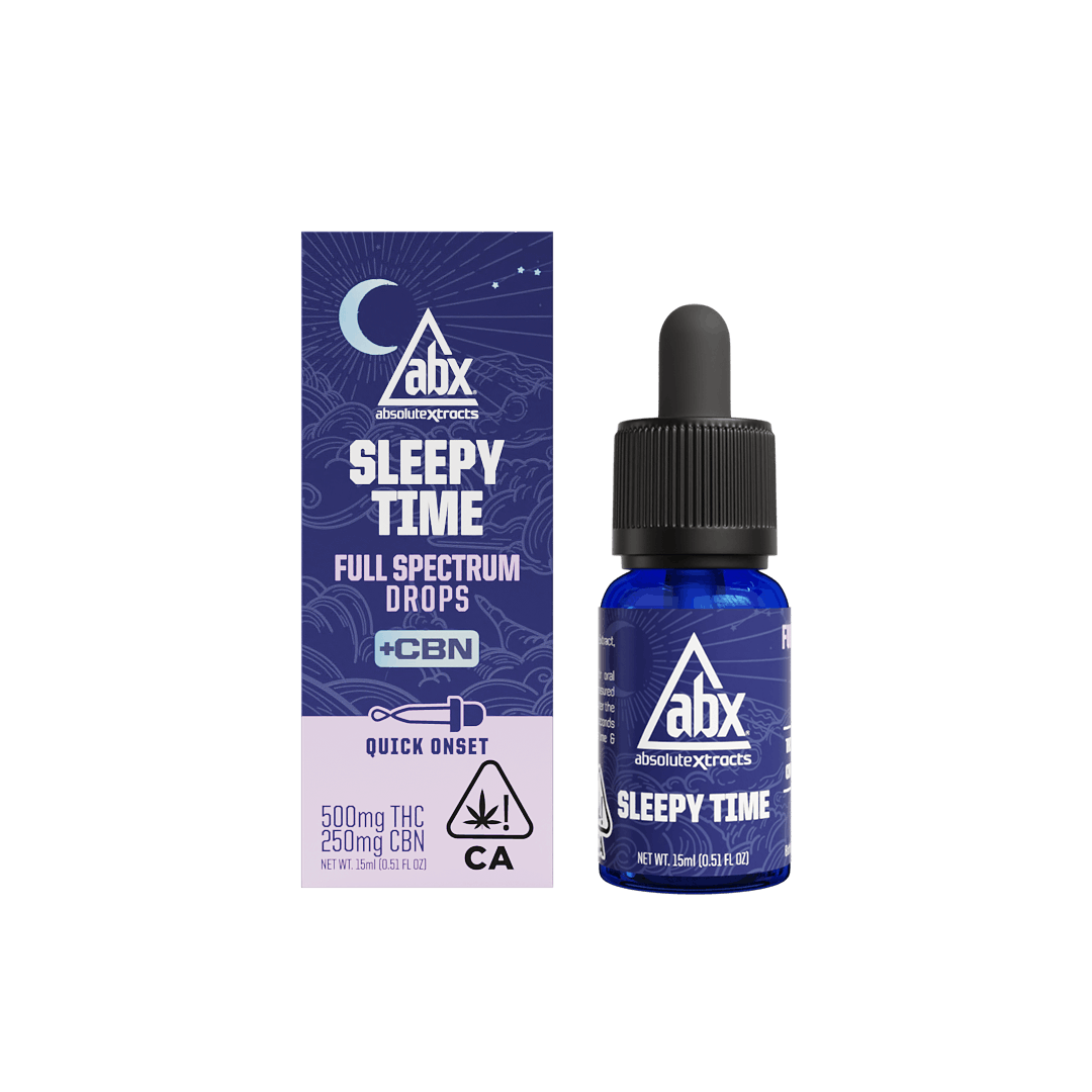 ABX / absoluteXtracts - ABX - Sleepy Time Hash Rosin + CBN Sublingual Drops - 15ml - 1