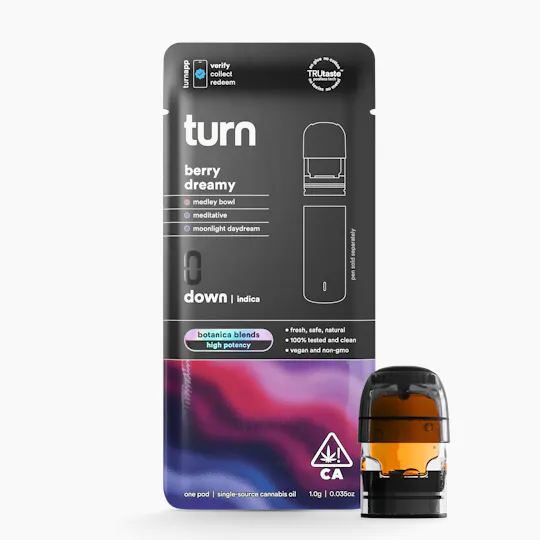turn - Berry Dreamy | Botanica Blends | Indica - 1