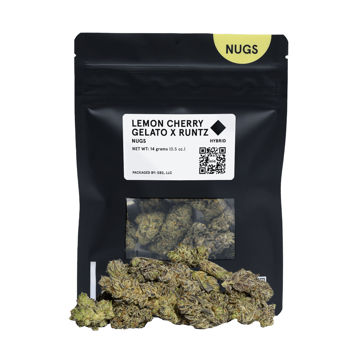 lolo - Lemon Cherry Gelato + Runtz | Indoor Buds | 14g - 1