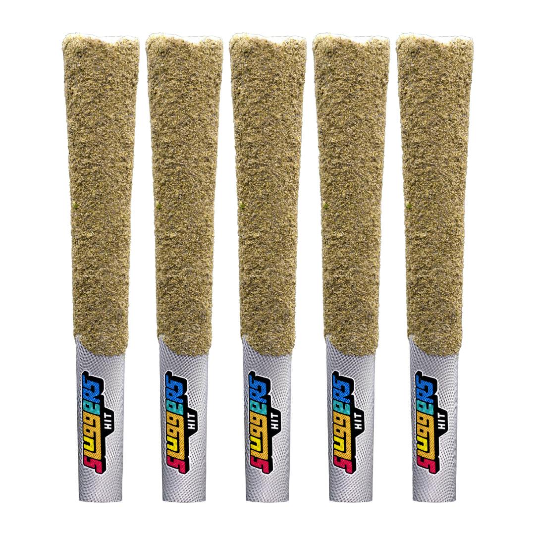 Sluggers Hit - Sluggers x Champelli - Infused Prerolls - 3.5g 5pk - Cassis - 1
