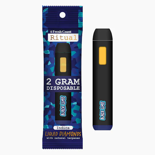 Fresh Coast - Ritual | Black Lime | Liquid Diamond Disposable | 2g - 1