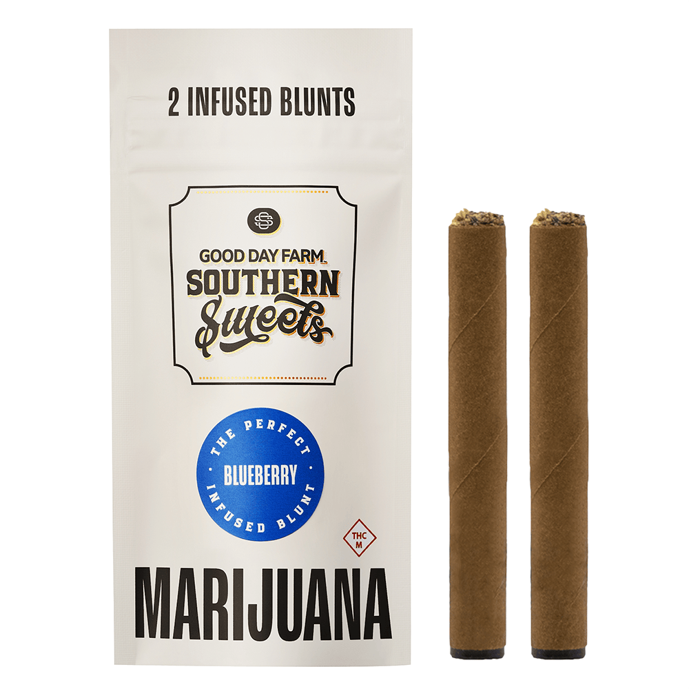 GOOD DAY FARM - Gaschata #01 x Blueberry | Southern Sweets Infused Blunts | 1g | 2pk - 1