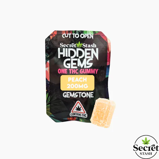 Secret Stash - Secret Stash | Hidden Gems | Solo | THC | Peach | 200mg - 1