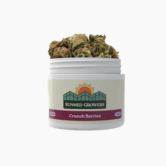 SunMed Growers - Crunch Berries Flower (3.5g) - 1