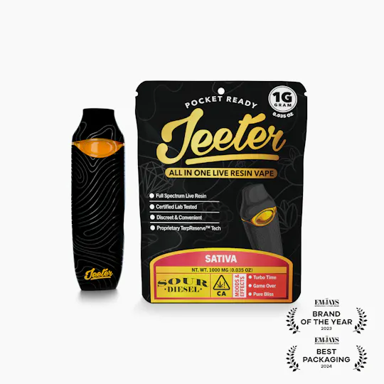 Jeeter - Jeeter | Sour Diesel | Live Resin Disposable | 1g - 1