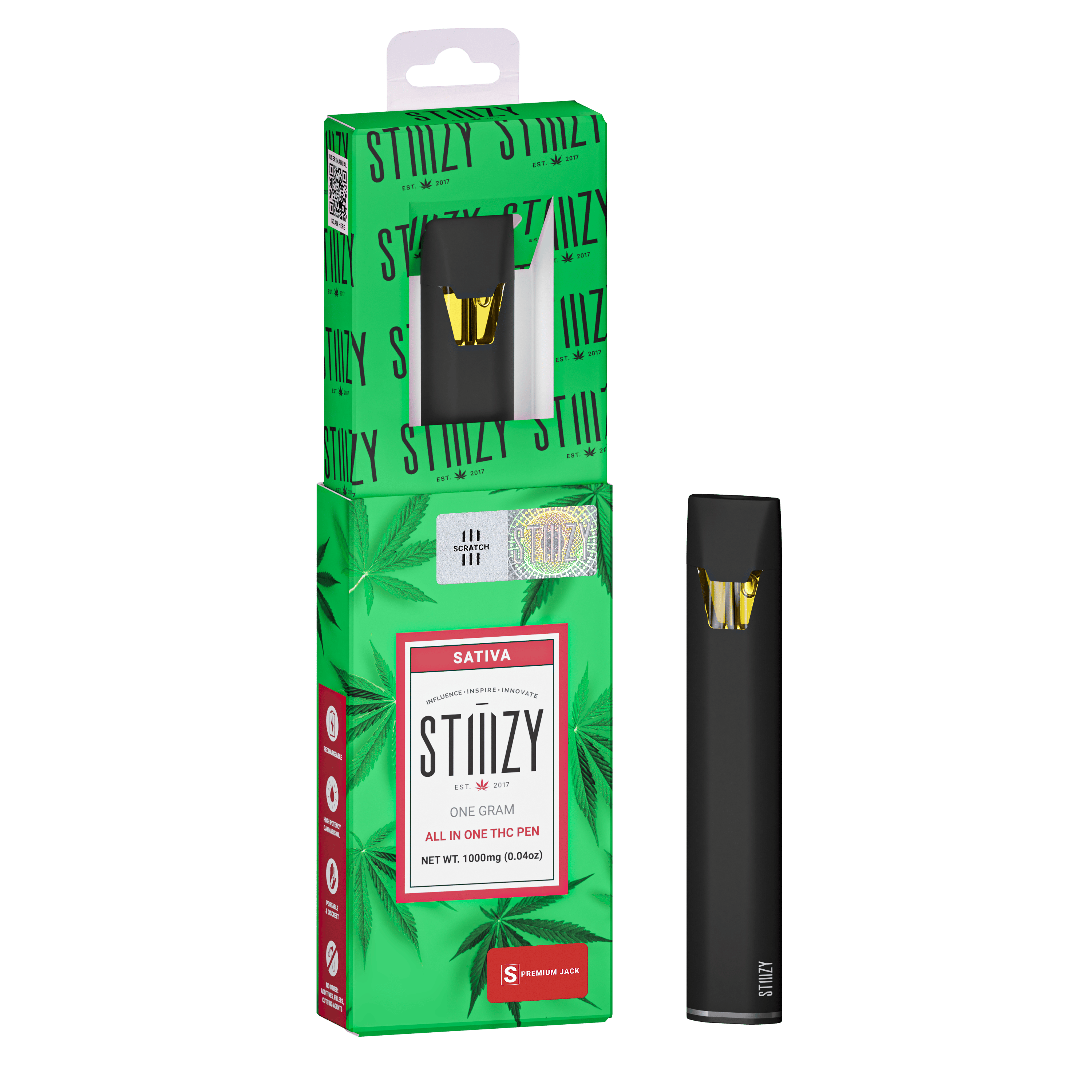 STIIIZY - Vape - PREMIUM JACK 1G All-In-One - 1