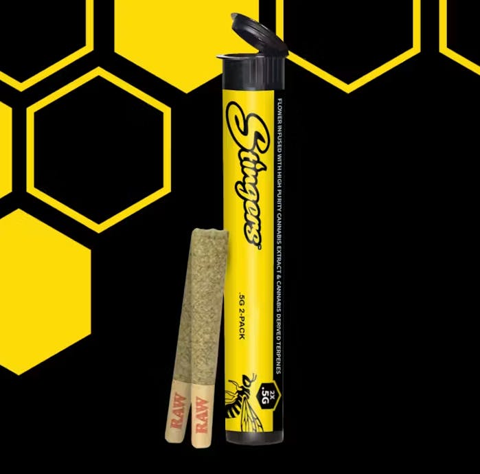 Stingers - Brand - Afghan Skunk x All Gas | Infused Minis | 0.5g each | 2pk - 1