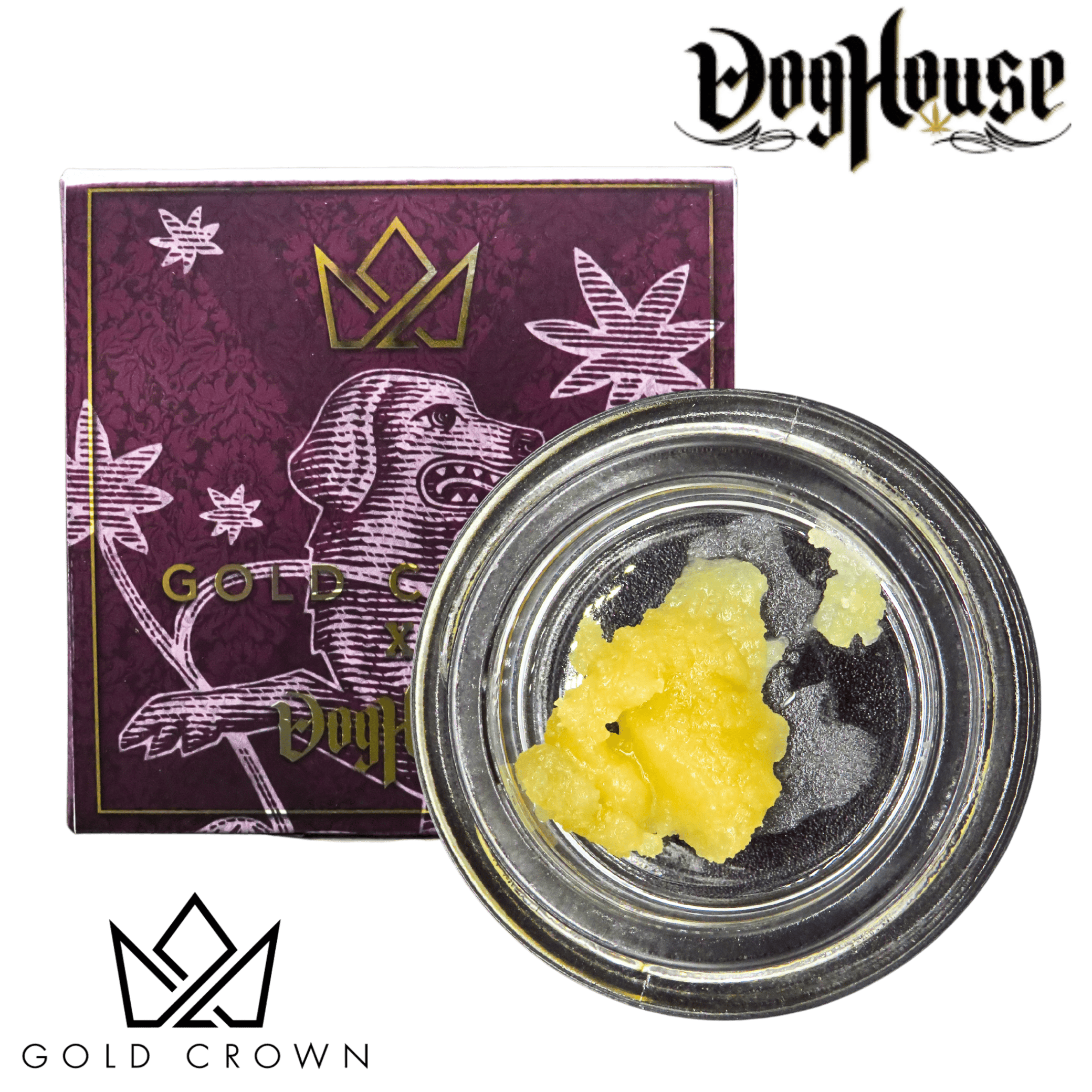 Gold Crown - Gold Crown x DogHouse | Papa Burger | Badder | 1g - 1