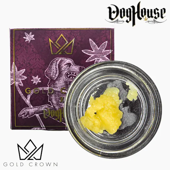 Gold Crown - Gold Crown x DogHouse | Papa Burger | Badder | 1g - 1