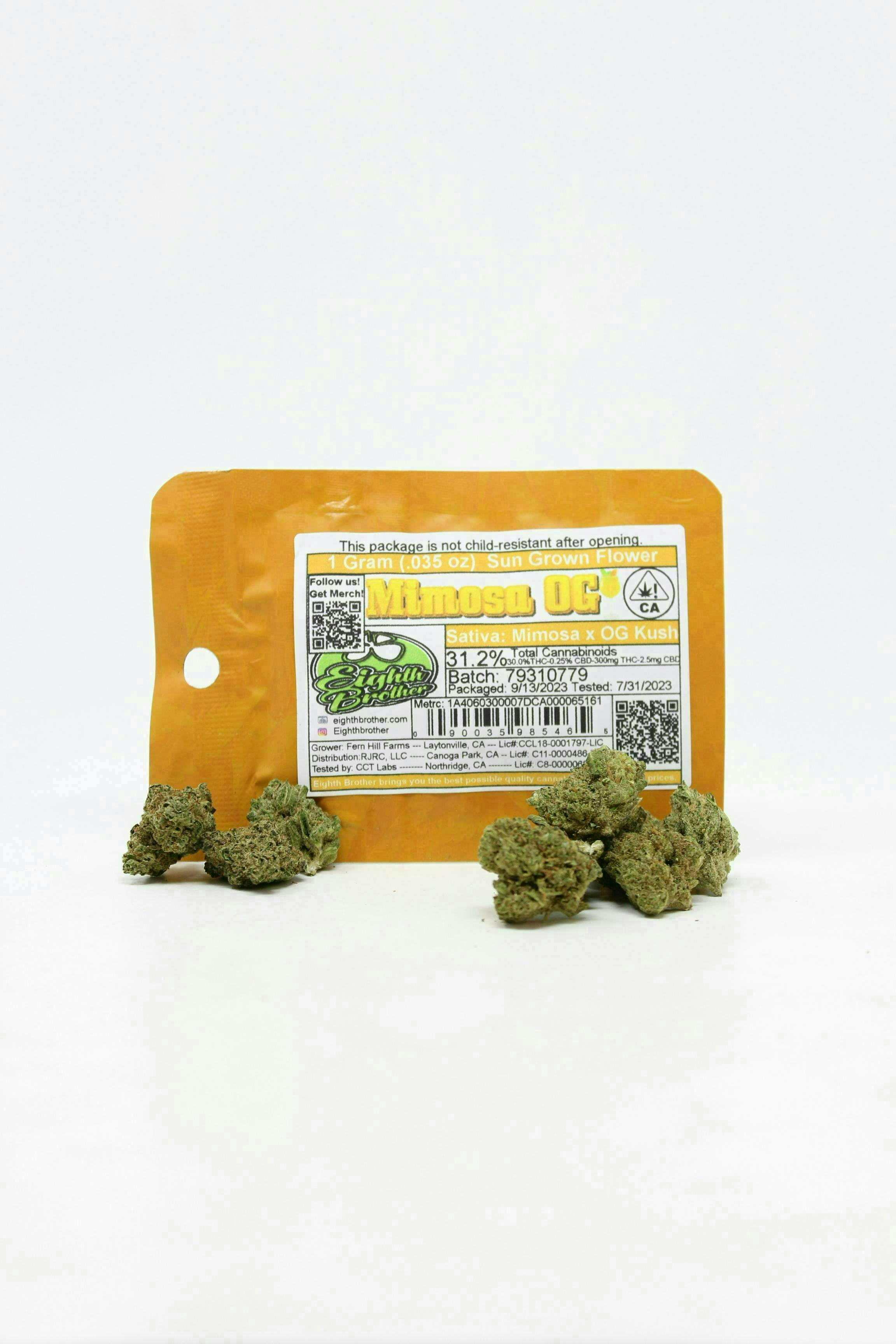Eighth Brother - Eighth Brother | Mimosa OG | Flower | 1g - 1