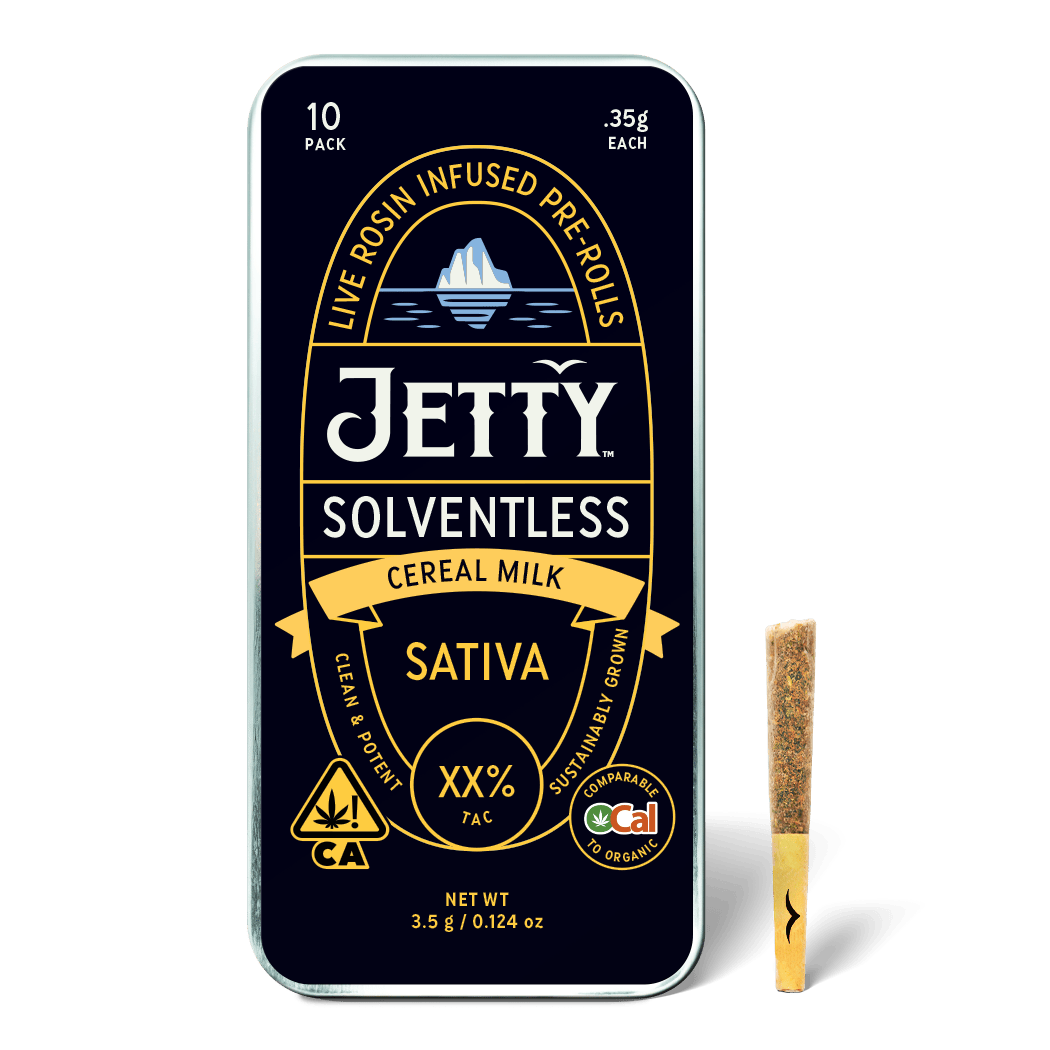 Jetty Extracts - Cereal Milk | Live Rosin Infused Minis | 0.35g each | 10pk - 1