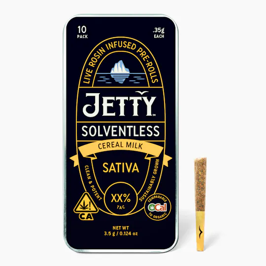 Jetty Extracts - Cereal Milk | Live Rosin Infused Minis | 0.35g each | 10pk - 1
