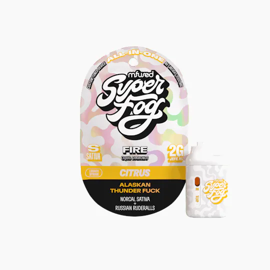 Super Fog by MFused - ATF | FIRE Liquid Diamonds Jefé Disposable | 2g - 1