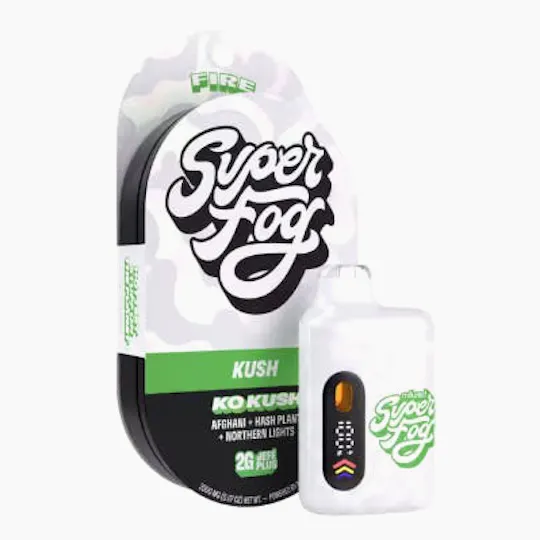 Super Fog by MFused - KO Kush | FIRE Liquid Diamonds Jefé Disposable | 2g - 1