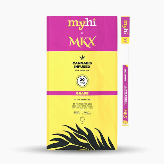 MKX Oil Co - Stir Sticks | Grape | Mix-Ins | 20mg/ea | 10pk - 1