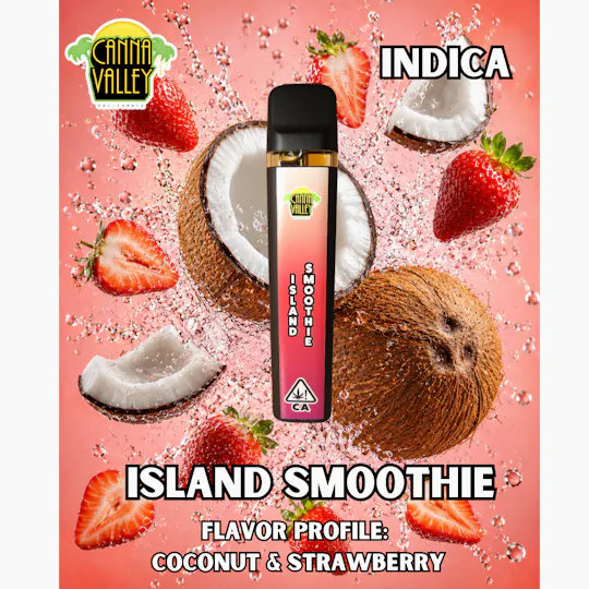 Canna Valley - Canna Valley - Island Smoothie - 1g AIO Vape - Indica - 1