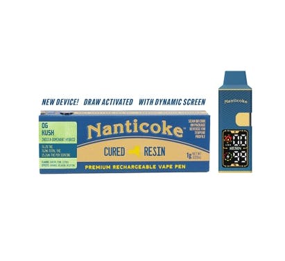 Nanticoke - OG Kush | Cured Resin Disposable | 1g - 1