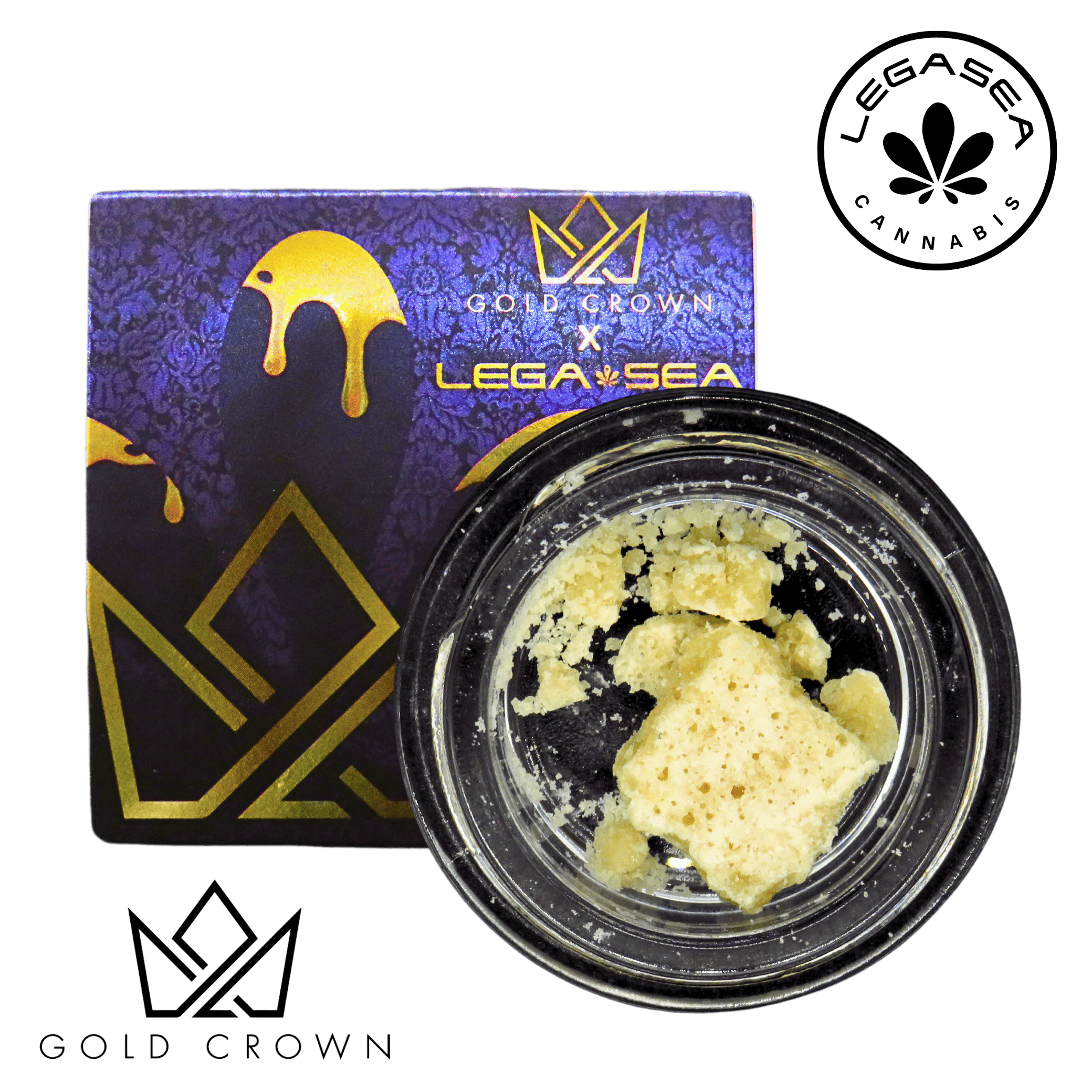 Gold Crown - Gold Crown x LegaSea Farms | Donkey Butter | Crumble | 1g - 1