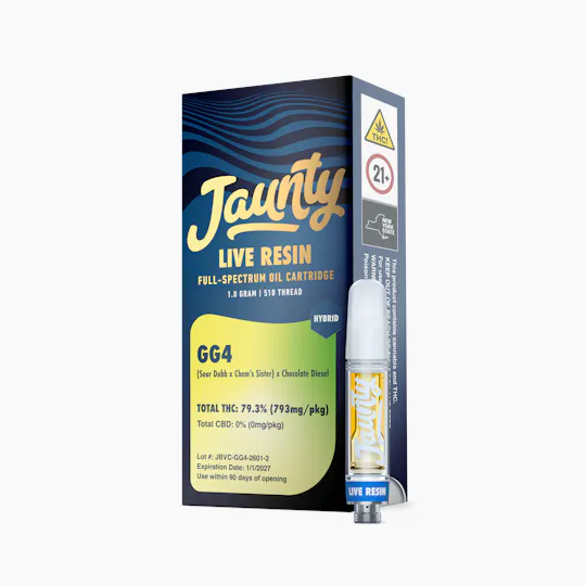 Jaunty - GG4 | Live Resin Cartridge | 1g - 1