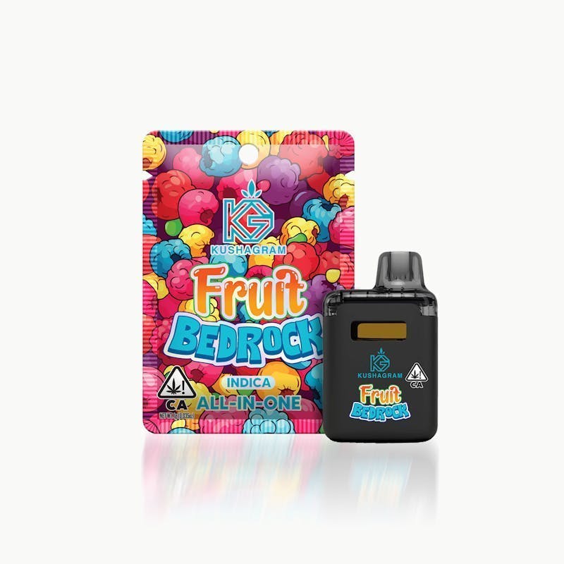 KUSHAGRAM - Fruit Bedrock AIO Vape - 1g - 1