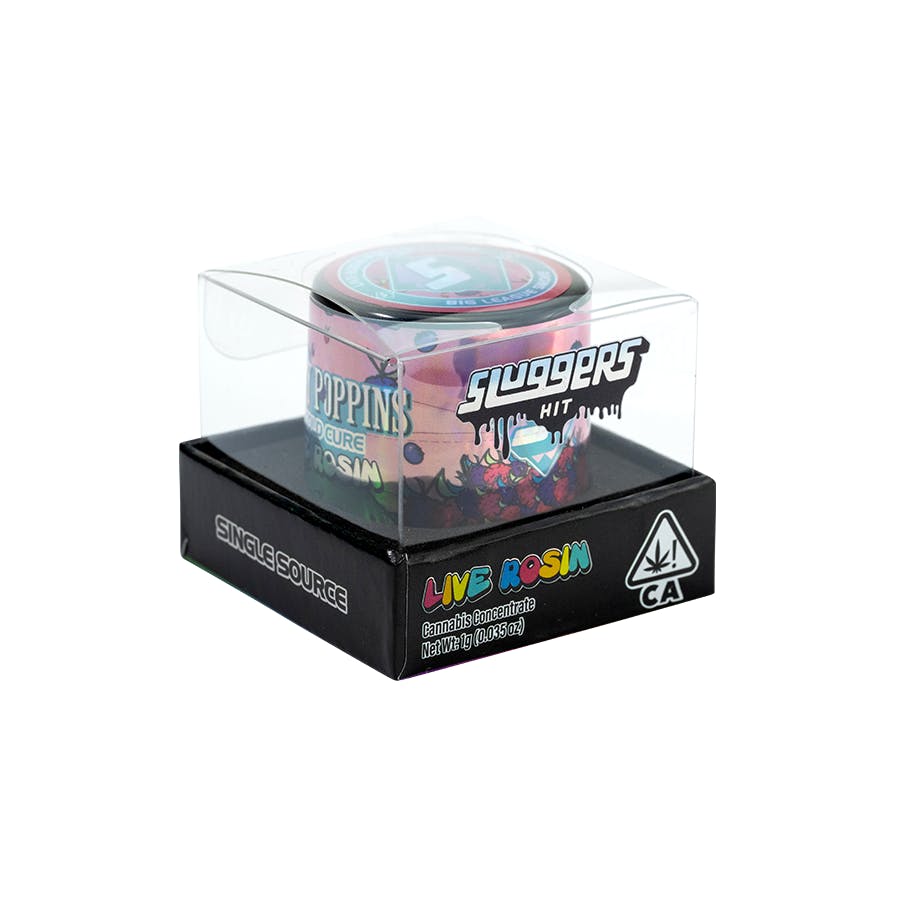 Sluggers Hit - Sluggers - Live Rosin - 1g - Berry Poppins - 1