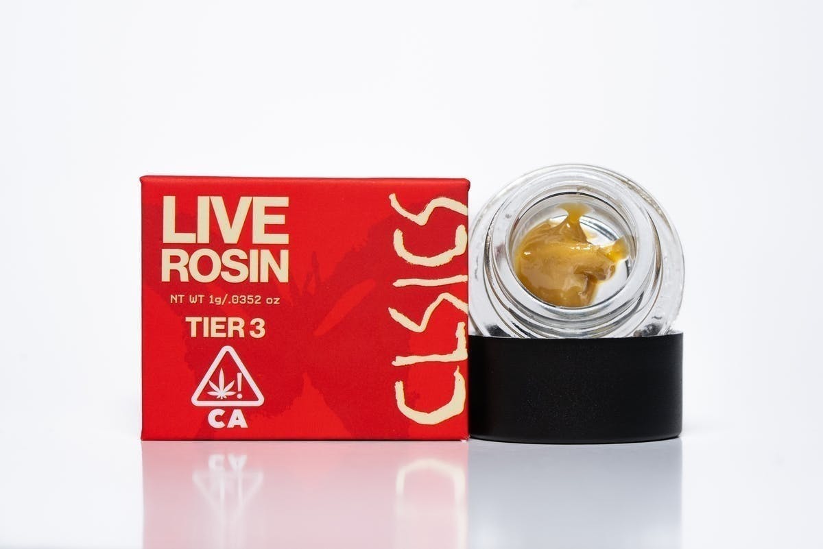 CLSICS Rosin & Rosin Infused Pre Rolls - Funky OG - Live Rosin Tier 3 - 1g - 1