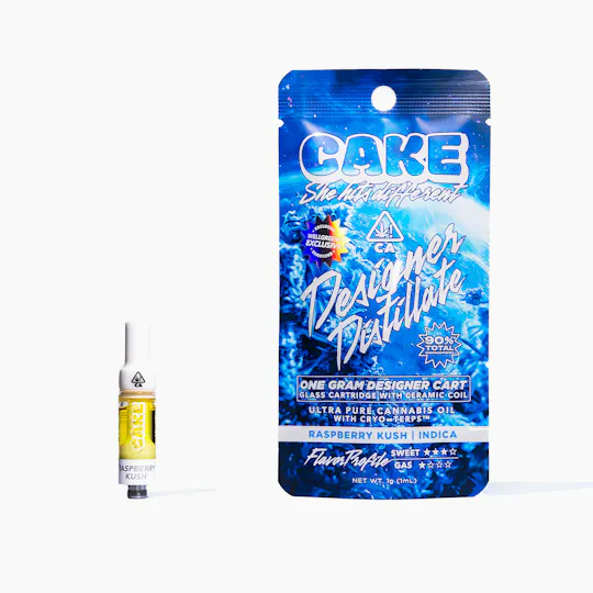 CAKE she hits different - Raspberry Kush | Cartridge | 1g - 1