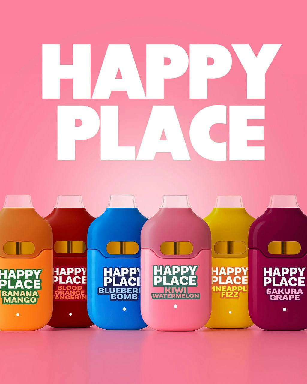 Happy Place - 2 Gram ALL-IN-ONE - Blood Orange Tangerine **NEW DEVICE** - 1