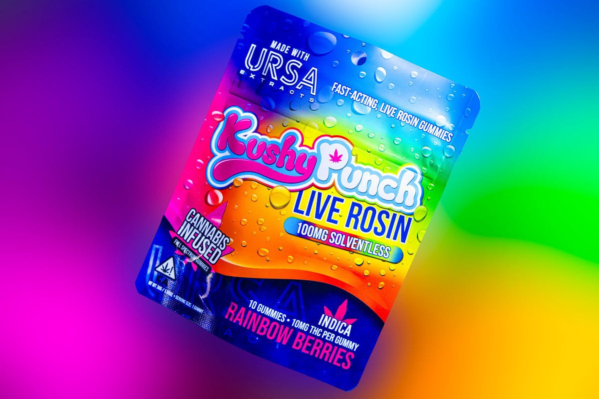 Kushy Punch - Kushy Punch x URSA | Rainbow Berries | 100mg | 10ct | 10mg/ea (DROPS 7/17) - 1
