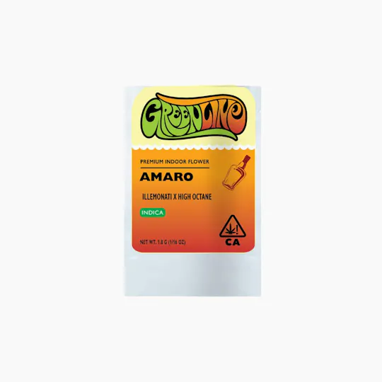 Greenline - Amaro - 1/16 oz - Indoor - Indica - 1.8g - 1