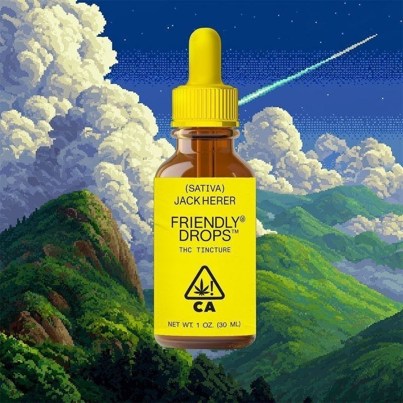 Friendly Brand - Friendly Brand | Friendly Drops | Jack Herer | Tinctures | 1082.63mg | 30ml - 1