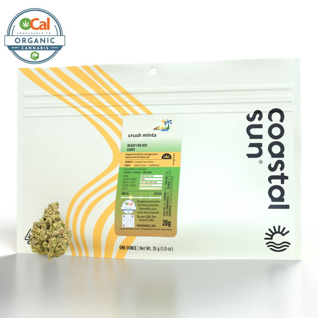 Coastal Sun - Crush Mints Sungrown Flower 28g - 1