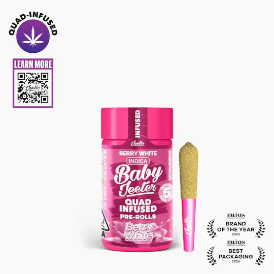 Jeeter - Jeeter | Berry White | Quad-Infused Minis | 0.5g each | 5pk - 1