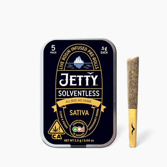 Jetty Extracts - Alcatraz OG x THC Bomb | Live Rosin Infused Minis | 0.35g each | 10pk - 1