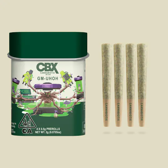 CBX: Cannabiotix - Cannabiotix | GM-UHOH | Mini Joints | 0.5g each | 4pk - 1