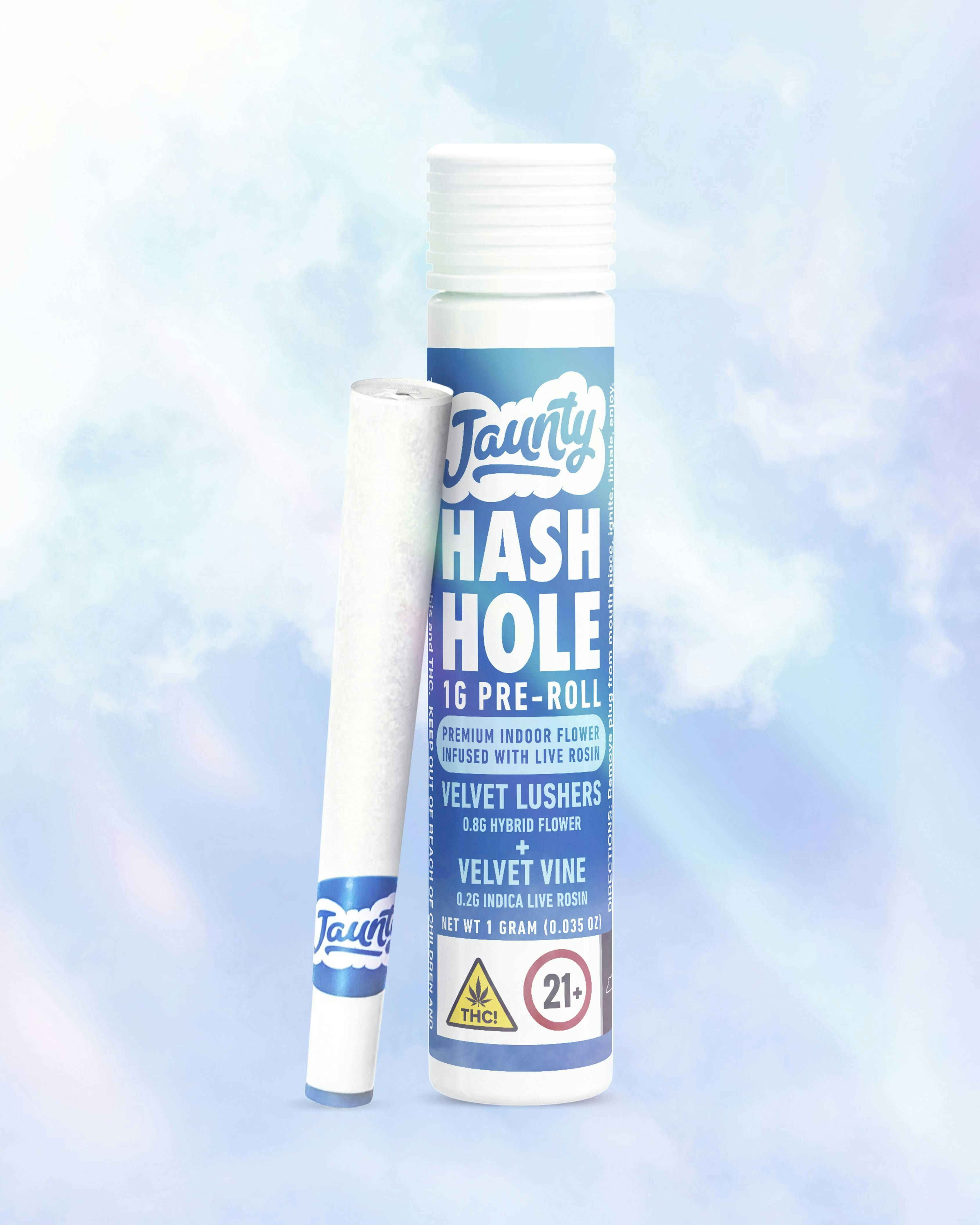 Jaunty - Velvet Lushers x Velvet Wine | Hash Hole Infused Joint | 1g - 1