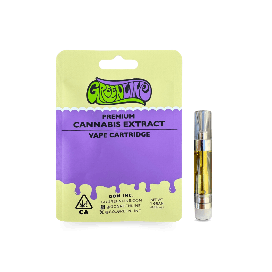 Greenline - Granddaddy Purp - Vape Cart - Indica - 1g - 1