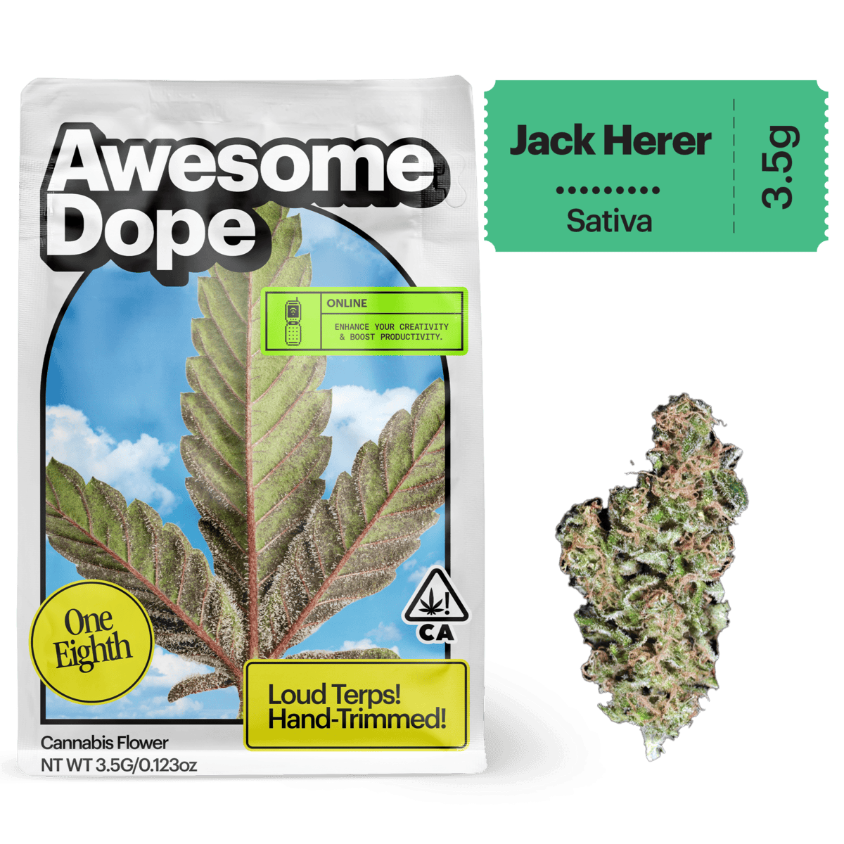 Awesome Dope - Jack Herer | Big Buds | 3.5g - 1