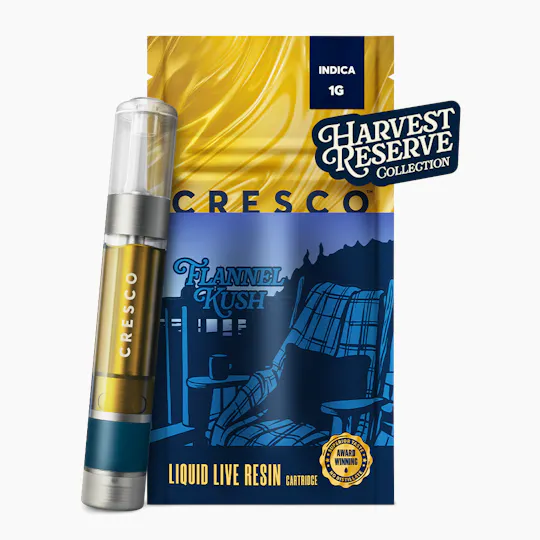 Cresco - Harvest Reserve | Fannel Kush | Live Resin Cartridge | 1g - 1