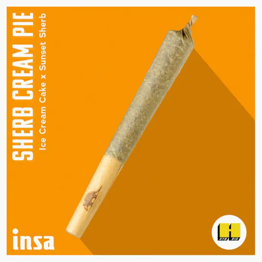 INSA - INSA - Sherb Cream Pie - 0.5g Pre-roll - 1