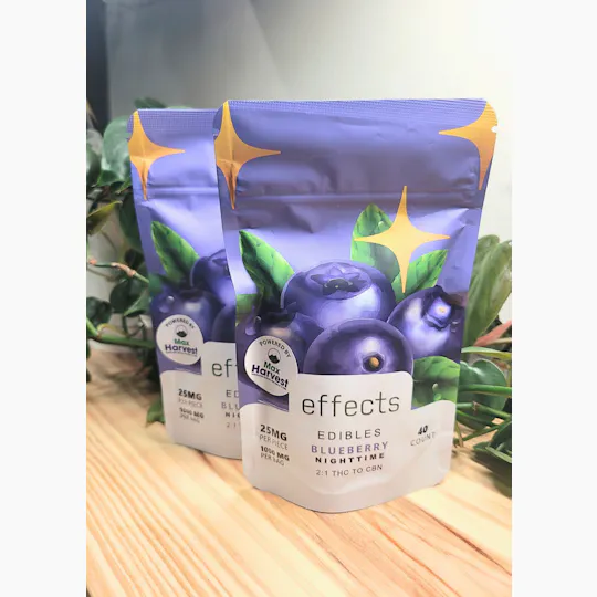 Noble Labs - Noble Labs - Effects Nighttime Gummies 25mg/40 pack | Blueberry - 1