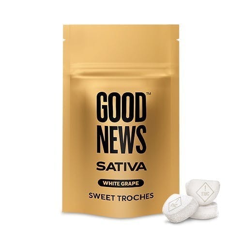 Good News - White Grape Troches | 100mg | 10ct | 10mg/ea - 1