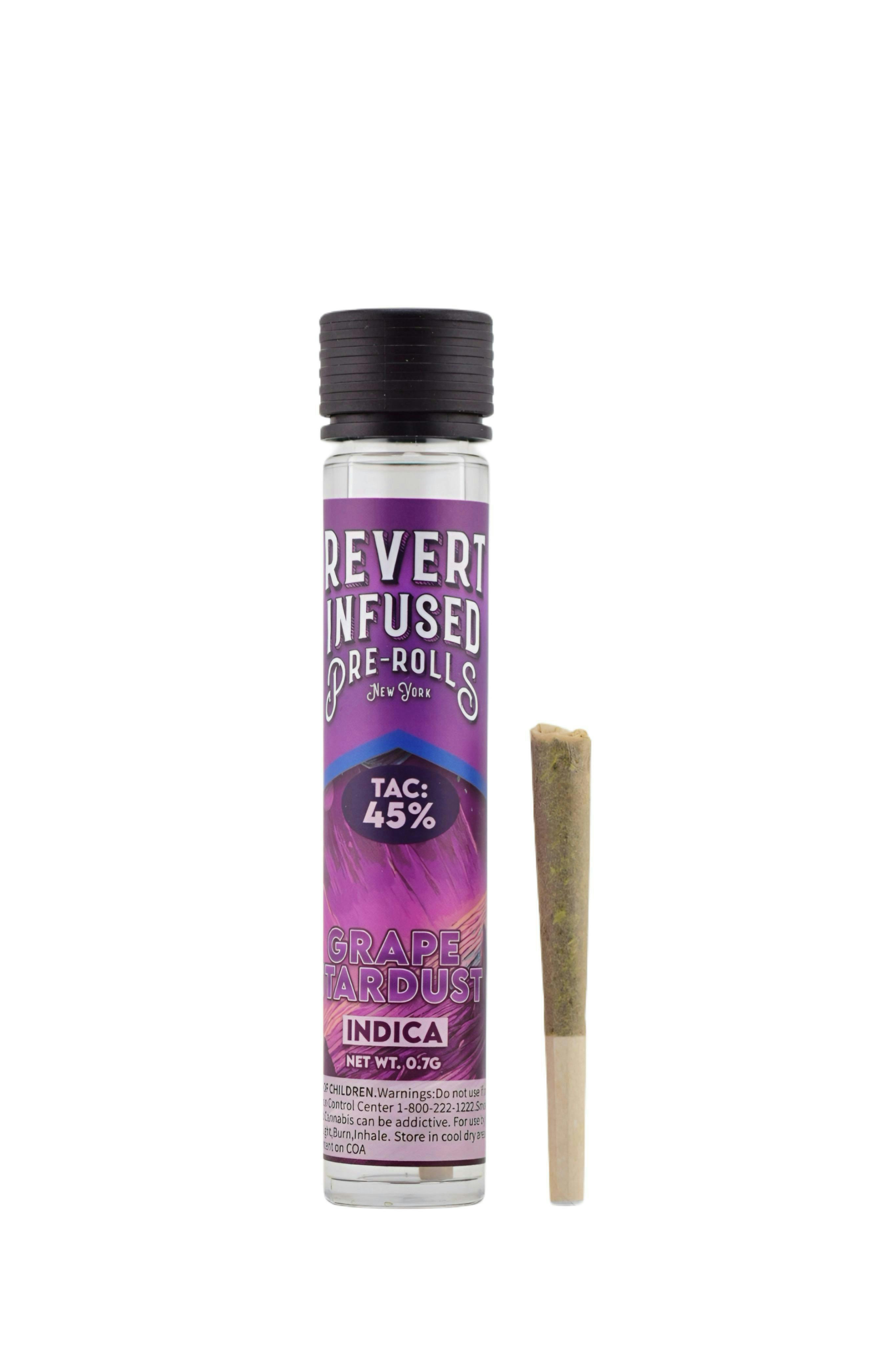 Revert - Grape Stardust | Infused Joint | 0.7g - 1