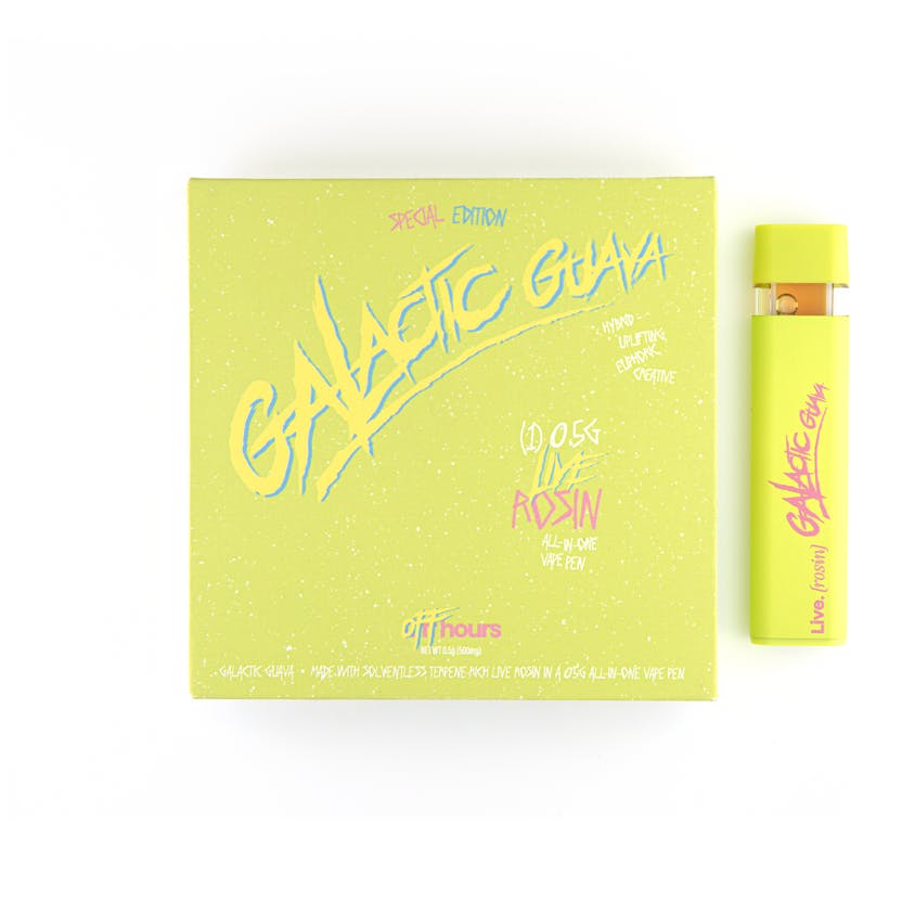 Off Hours - Galactic Guava | Live Rosin Disposable | 0.5g - 1