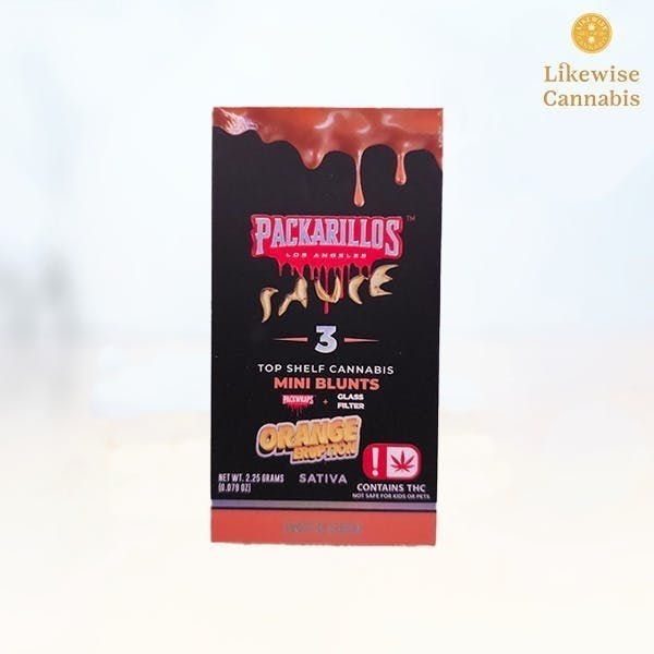 PACKS LOS ANGELES - Orange Eruption | Infused Blunts | 0.75g each | 3pk - 1