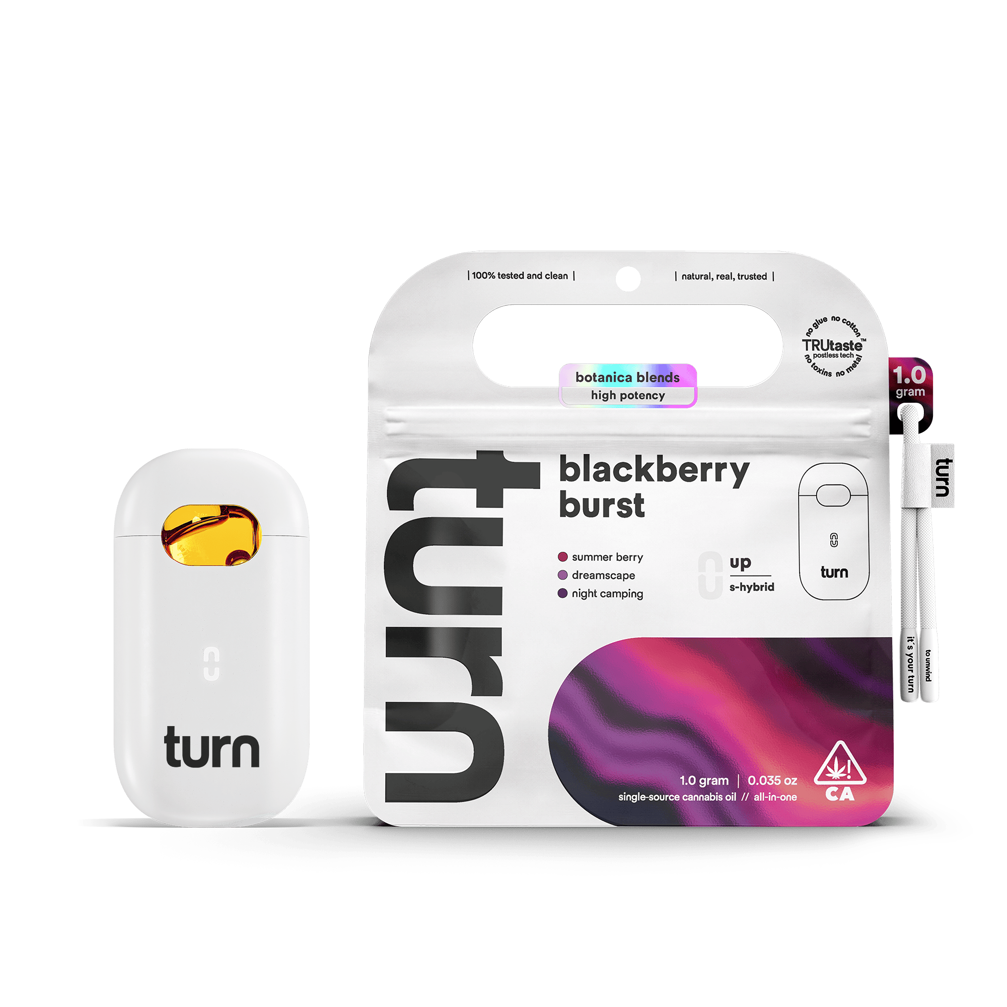 turn - Blackberry Burst | Botanica Blends | AIO | Sativa-Hybrid - 1