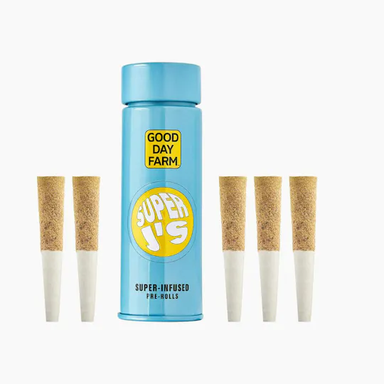 GOOD DAY FARM - Grape x Heavy Fog #1 | Super J's Infused Minis | 0.5g each | 5pk - 1
