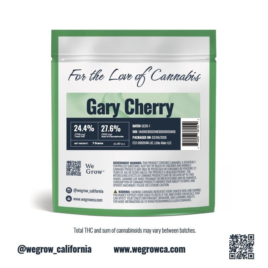 We Grow - We Grow | Gary Cherry | Smalls | 7g - 1