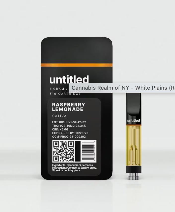 untitled - Raspberry Lemonade | Cartridge | 1g - 1